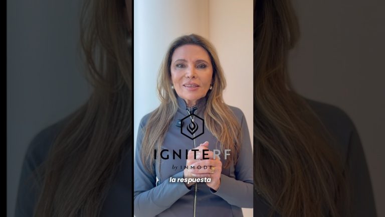 Si es flacidez, es Ignite RF: la solución sin cirugía